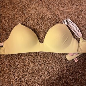 neon yellow bra